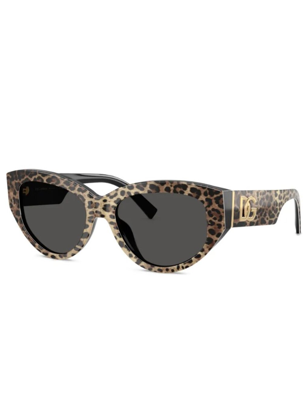 NEW DOLCE & GABBANA DG4514 3163/87 Leo Brown Cat Eye Sunglasses 55mm